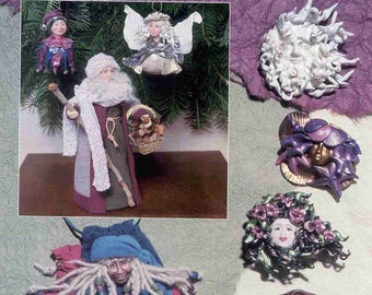 Vintage 1993 HOTP Friendly & Fimo Book by Maureen Carlson