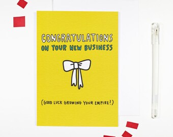 Congratulations on Your New Business Card