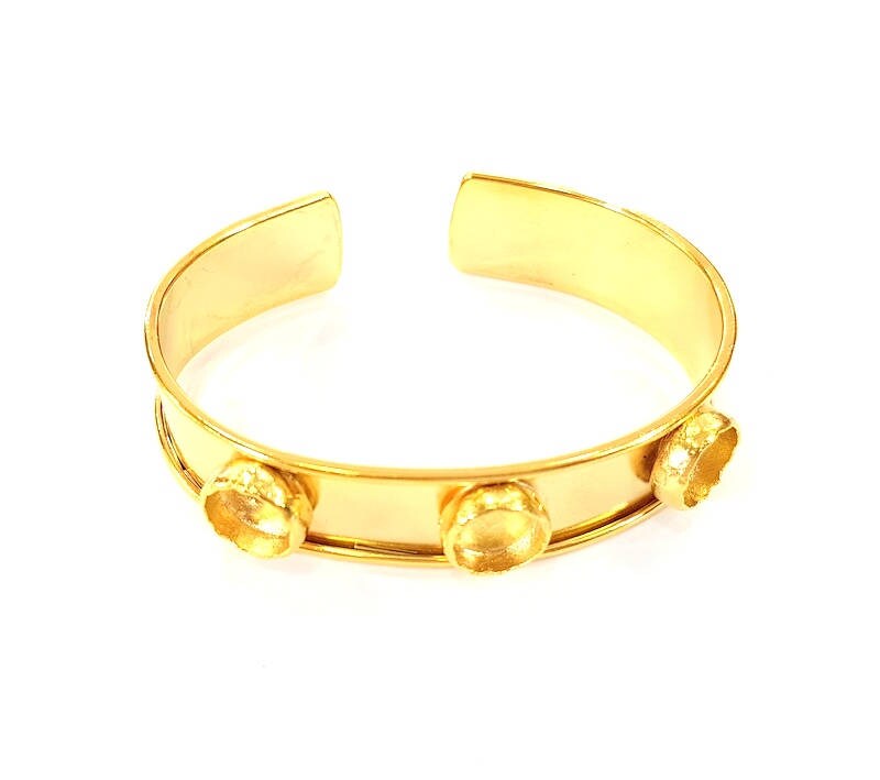 Gold Bangle Blanks Bracelet Blanks Cuff Blanks Adjustable Bracelet ...