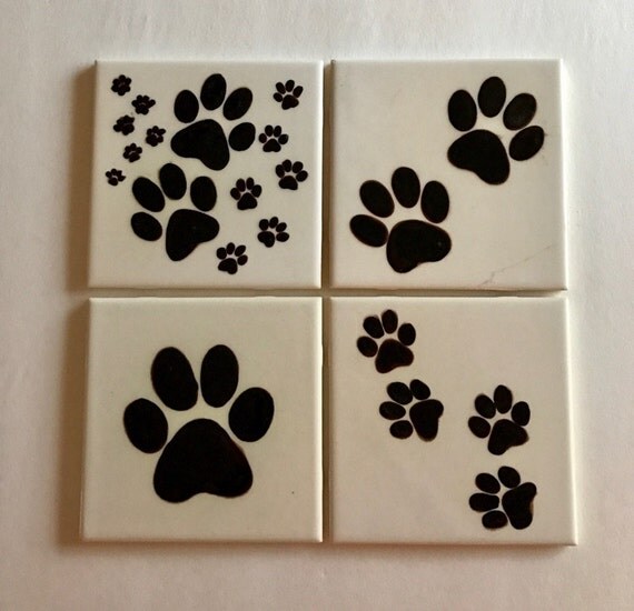 Dog Paw Tile