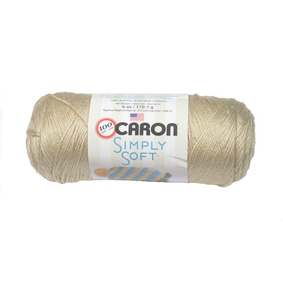 Caron Simply Soft Yarn Bone 6oz