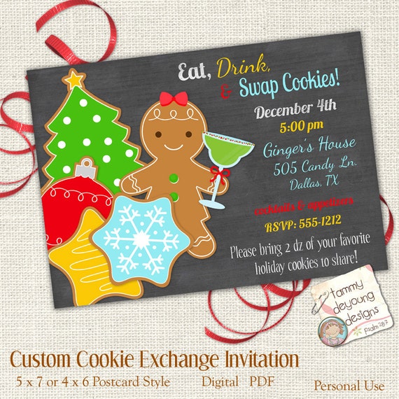 Cookie Swap Invitations 4