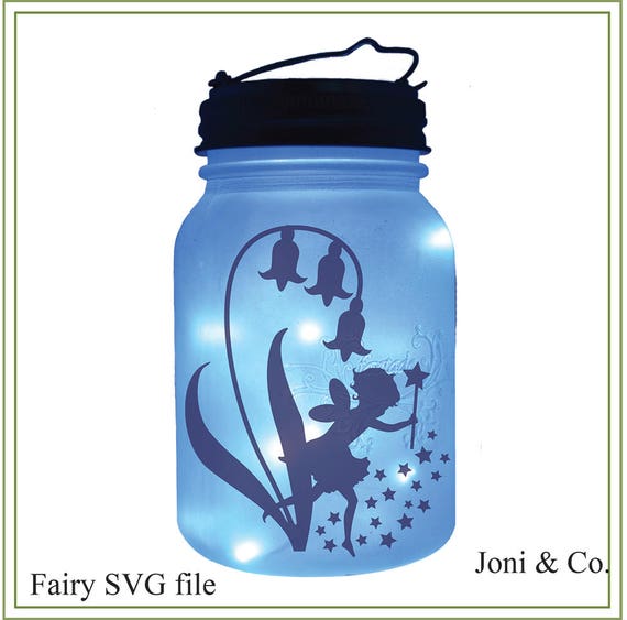 Download Fairy SVG File. Fairy design Glass block SVG vinyl cutting