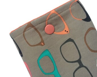 Eyeglass Case - Gift for Mom - Eyeglasses Pouch - Teacher Gift - Gift for Reader