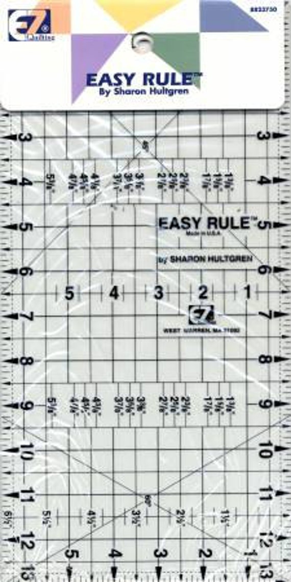 Easy Rule Ruler by EZ Quilting designed by Sharon Hultgren