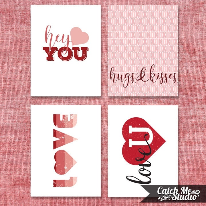 DIY Printable Valentine's Day Cards