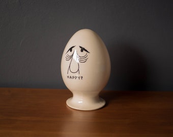 Vintage Lagardo Tackett Ceramic Egghead