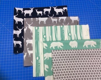 Fat Quarter Bundle -SALE!! - Birch Organic Cotton - Woodsy Fabric