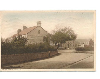 postcard St Peters Village, Channel Islands, Jersey, 1925