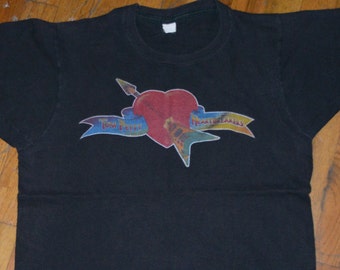 1979 TOM PETTY & The HeARTBREAKERS vintage concert 79 Tour rare original rock band music t-shirt (M/L) Medium 70s 1970s tshirt tee GIFT