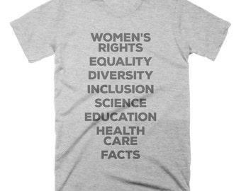 Womens March Shirt Womens March on Washington Womens Rights Shirt Womens Rights Are Human Rights Nasty Woman Shirt Nasty Woman T Shirt Women