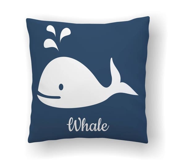 blue whale pillow pet