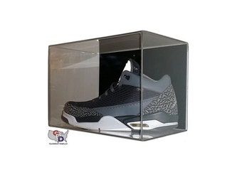 Acrylic Wall Mount Shoe Size 115 And Under Display Case Holder Acrylic Wall Mount Shoe Size 115 And Under Display Case Holder