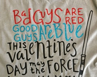 star wars valentine shirt