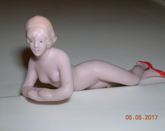 BATHING BEAUTY Half Doll/Pincushion Doll Related