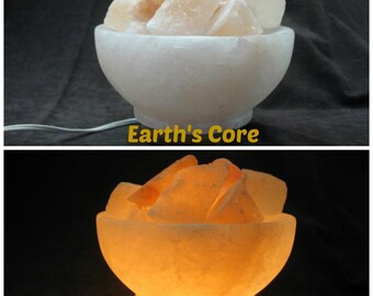 Rock salt lamps Etsy