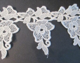 Vintage Ivory Alencon Lace Trim/Bridal/Wedding