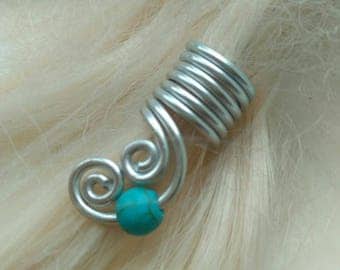 Perle de cheveux 2. Bijoux de cheveux Accessoires cheveux. \u2022 Barbe perles Perles de Viking Viking bijoux \u2022 barbe bijoux Viking bijoux cheveux Viking