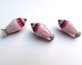 6 milkshakes fofuchas , fofupen & 3d foam art, appliques, embellishments