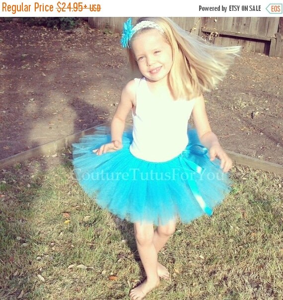 teal tutu skirt