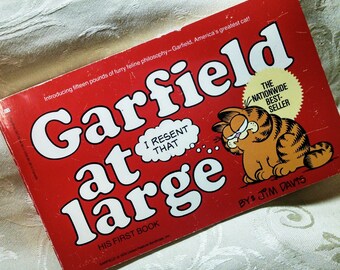 jim davis garfield at large his first book