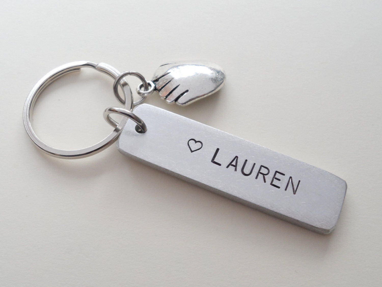 Anniversary Keychain Baseball Mitt Keychain Couples