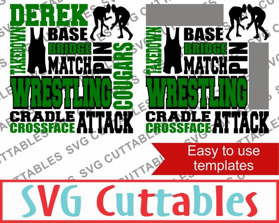 Download Wrestling Subway SVG DXF EPS Wrestling Vector Digital Cut