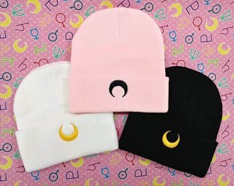 Sailor Moon Luna / Artemis / Black Lady Beanie