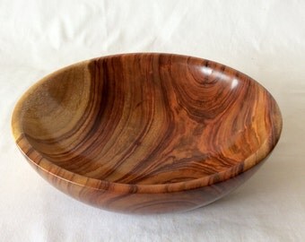 Wooden bowl, wood bowl, Australian Camphor Laurel wood. Perfect wedding or birthday gift, brilliant as accent piece in the home.
