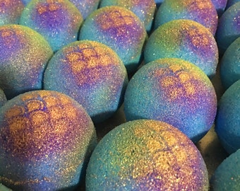Mermaid Bath Bombs Natural Handmade Bath Fizzy