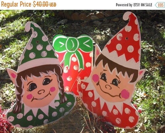 year end sale elf decoration lawn ornament by jackjackswayart year end sale elf decoration lawn ornament by jackjackswayart
