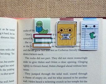 Magnetic Bookmarks • I Love Books