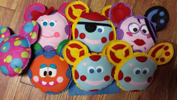 Pick 4 Toodles inspired handmade toy/pillow