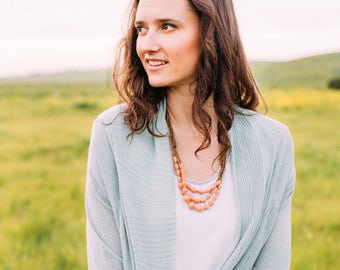 Paper Bead Necklace / "Joy Necklace" / Because of Hope / African Paper Beads / Ethical Necklace Styles / Bestseller Necklace