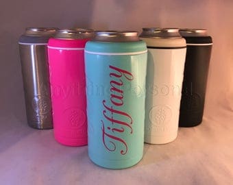 Personalized Hopsulator, Personalized Stainless Steel Beer Holder, Personalized Gift, Personalized Beer Holder, Canned Drink Holder