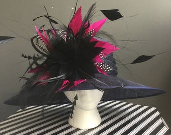 Kentucky Derby Hat, Del Mar Hat, Royal Ascot Hat, Derby Hat, Sinamay Hat