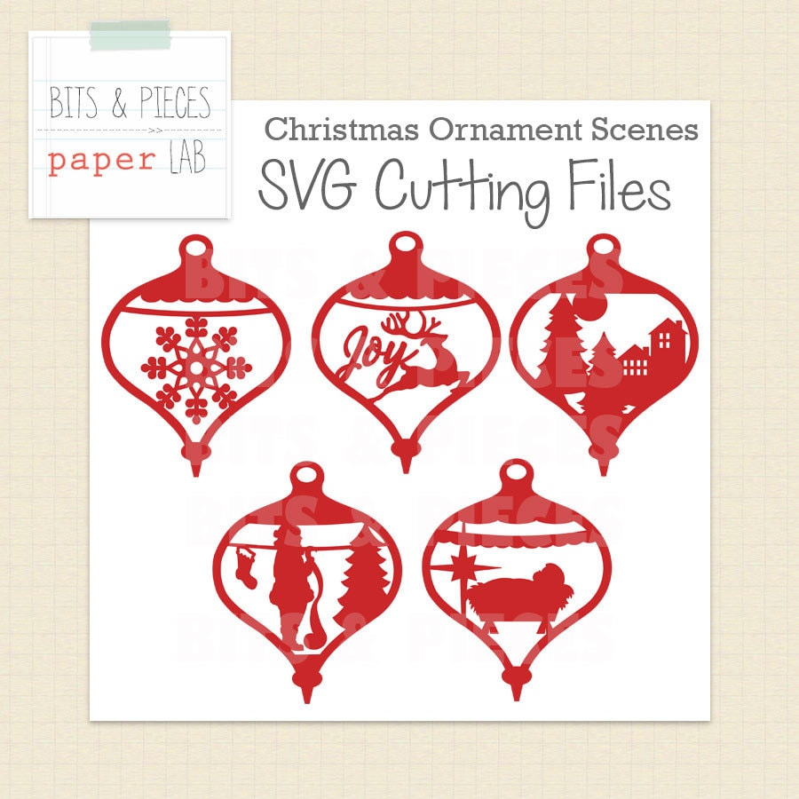 Download SVG Cutting Files: Christmas Scene SVG Christmas SVG