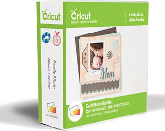 FAMILY ALBUM Cricut Cartridge ~Factory Sealed & Ready to Ship. Full Font included (Universal Overlay required-Sold Separately)