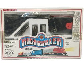 Bachmann Highballer Train Set with Extra Cars