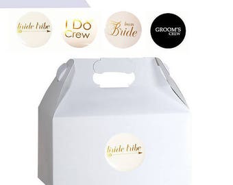 Bridesmaid Gift Box- Bridesmaid Box- Bridesmaid Thank You Box- Maid of Honor Box- Flower Girl Box- Bridesmaid Proposal Box- Bride Tribe Box