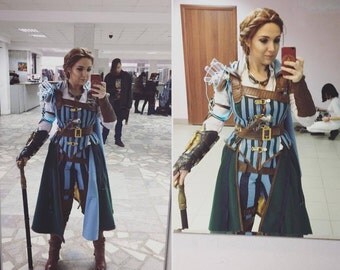 Evie Frye from Assassin’s Creed Syndicate Steampunk cosplay costume set