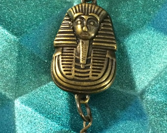 Egyptian Death Mask Necklace