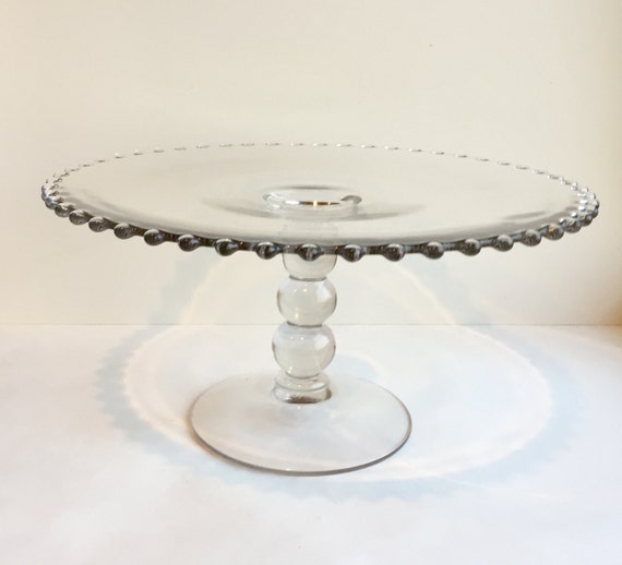 glass pedestal cake stands