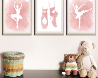 Ballet Print - Ballerina Print - Ballet Art - Ballerina - Ballet - Ballet Wall Art - Ballerina Wall Art - Ballet Nursery - Ballerina Nursery