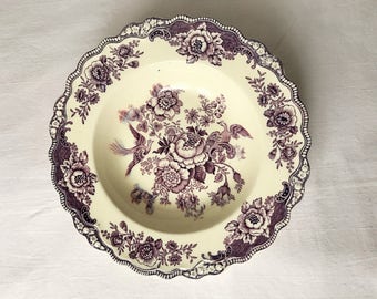 Red Crown Ducal Bristol Cake Plate Red Crown Ducal Bristol Cake Plate