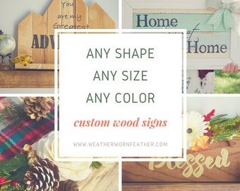 Custom Wood Sign- Custom Sign- Personalized Sign- Personalized Wood Sign- Custom Wooden Sign- Personalized Wooden Sign- Wood Signs- Wood