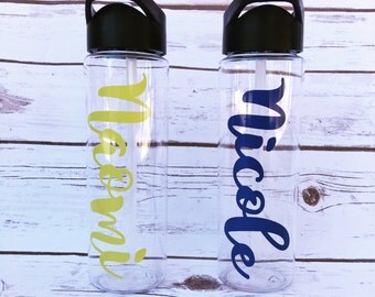 Monogrammed Water Bottle, Water Bottle, Big Little Gifts, Big Little Reveal