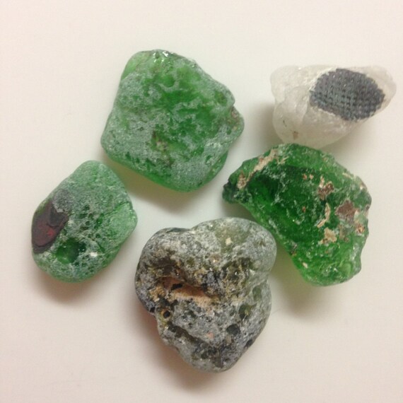 Bonfire Sea Glass Rare Sea Glass Beach Glass Authentic Sea