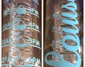 Motivational water bottle, water bottle with time, water bottle tracker, water intake bottle, fruit infuser bottle, gym bottle