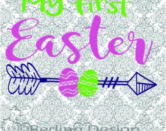 Download My 1st easter svg | Etsy